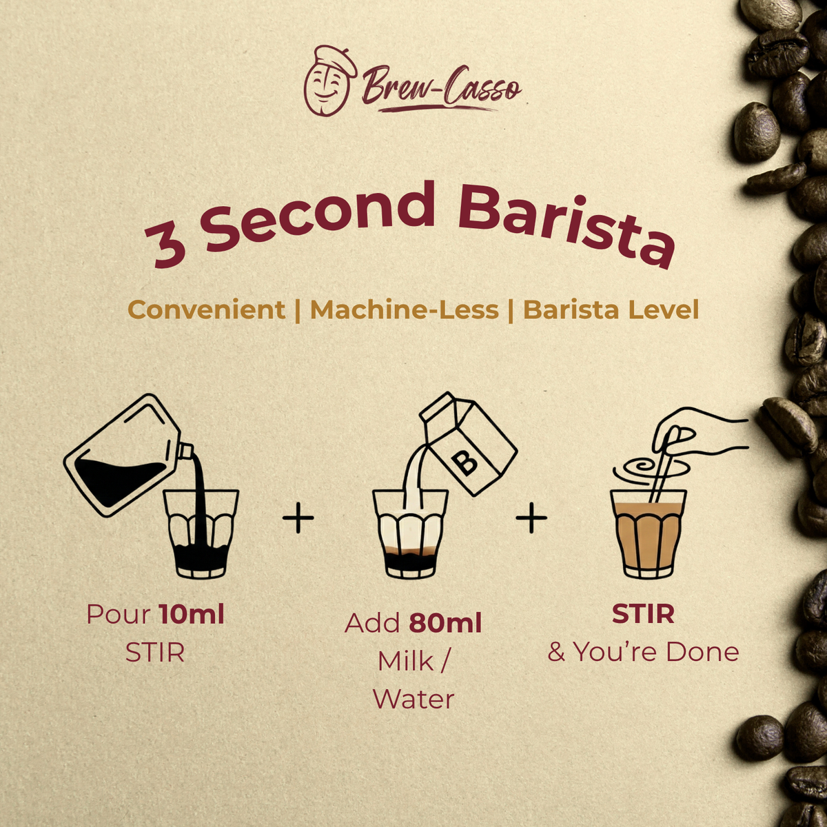 STIR Speciality Coffee Concentrate | 100% Arabica Coffee