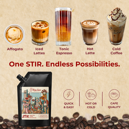 STIR Speciality Coffee Concentrate | 100% Arabica Coffee