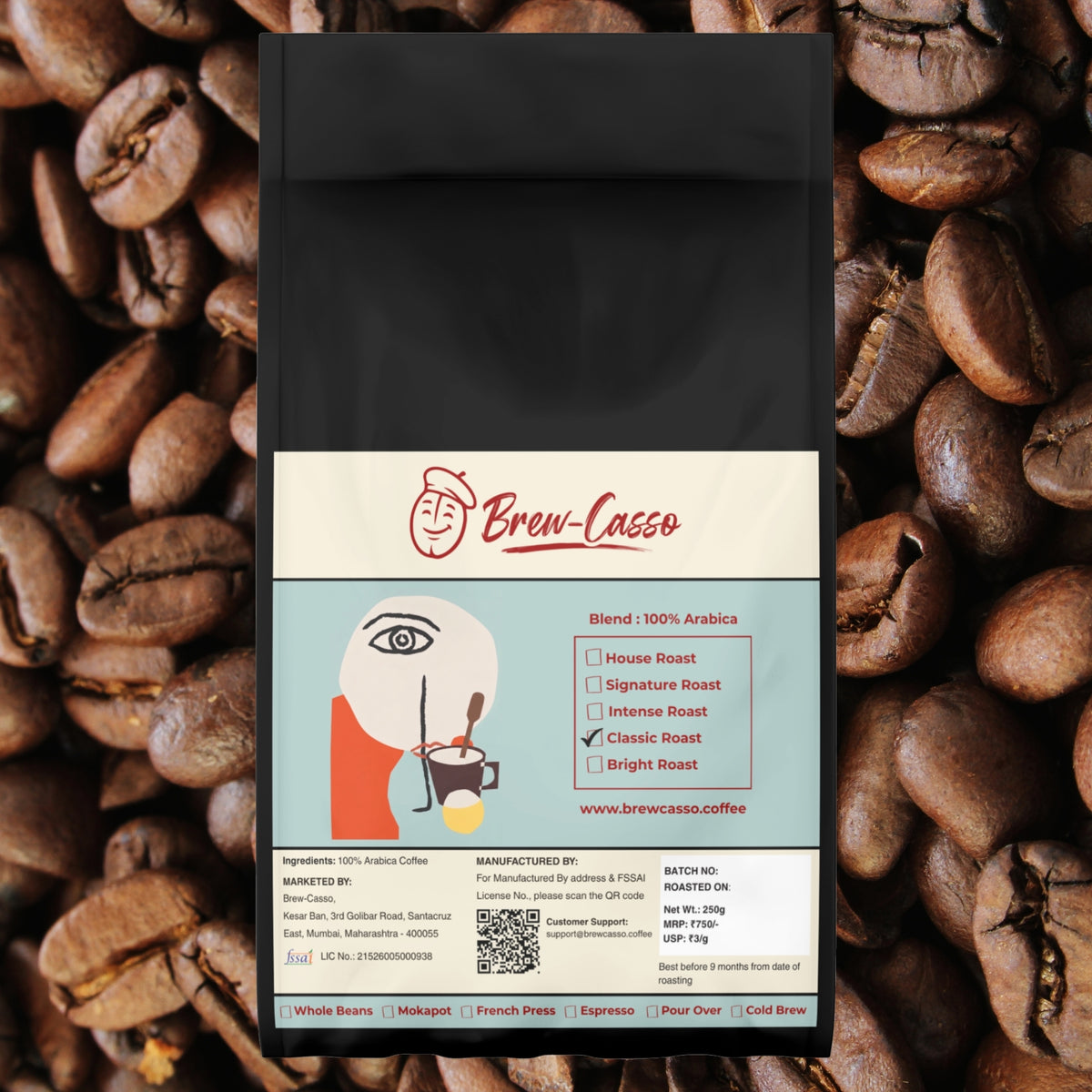 Classic Roast | 4 X 250g