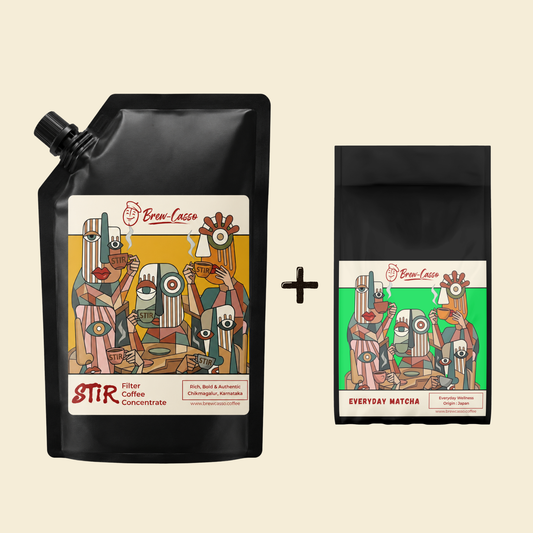 STIR Filter Coffee + Everyday Matcha